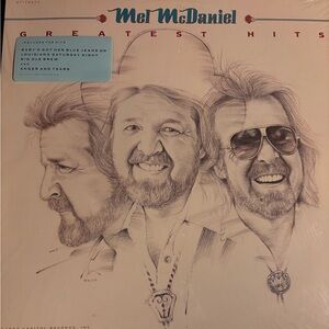 Mel McDaniel Greatest Hits Vinyl Record